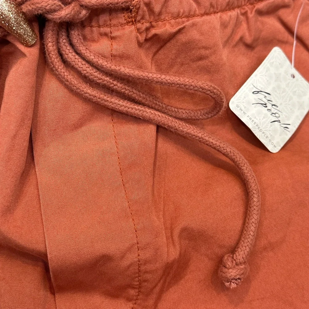 NWT Free People New Light Parachute Pants Myrhh Sz XS TERRACOTTA!!! - Picture 4 of 8
